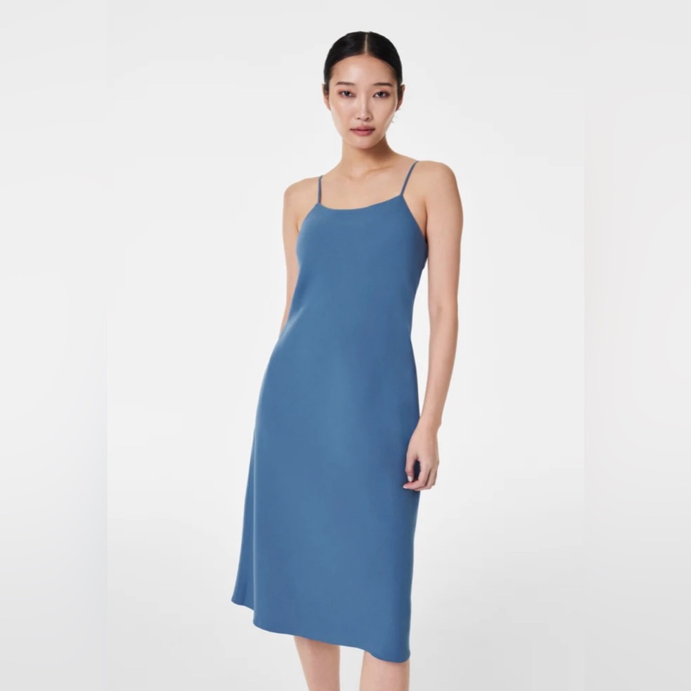Spanx crepe reversible slip dress size Small